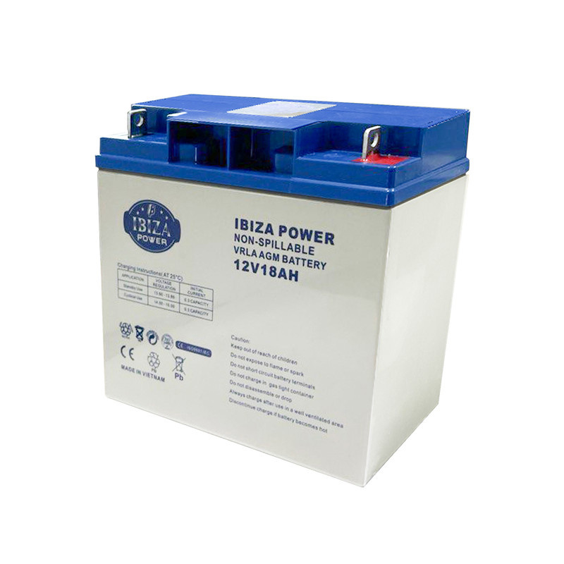 باتری یو پی اس 12 ولت 18 آمپر ساعت ایبیزا مدل IBZ 12-18