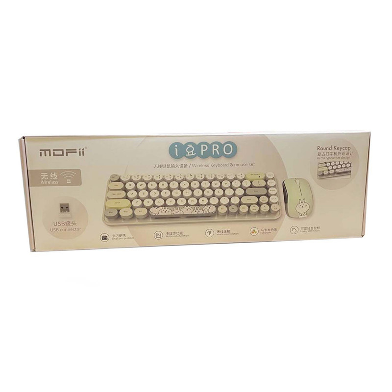 کیبورد و ماوس بیسیم مافی مدل I bean pro، سوییچ ممبران، Tenkeyless کیبورد و ماوس بیسیم مافی مدل I bean pro، سوییچ ممبران، Tenkeyless