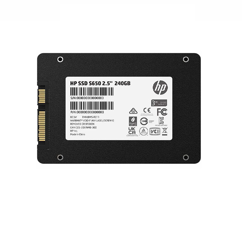 اس اس دی اینترنال اچپی مدل S650 ظرفیت 240 گیگابایت اس اس دی اینترنال اچپی مدل S650 ظرفیت 240 گیگابایت