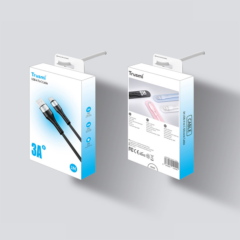 کابل تبدیل USB به USB-C تراسمی مدل CA34-061-062-063-064 طول 1 متر کابل تبدیل USB به USB-C تراسمی مدل CA34-061-062-063-064 طول 1 متر