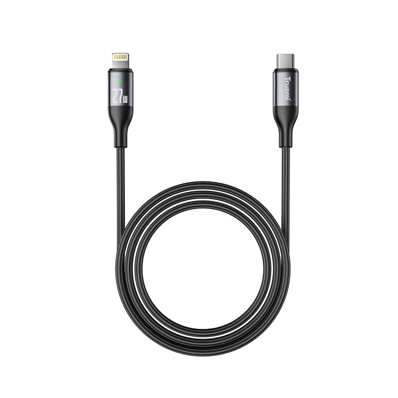 کابل تبدیل usb-C به لایتنینگ تراسمی مدل CA12-03 طول 1 متر کابل تبدیل usb-C به لایتنینگ تراسمی مدل CA12-03 طول 1 متر