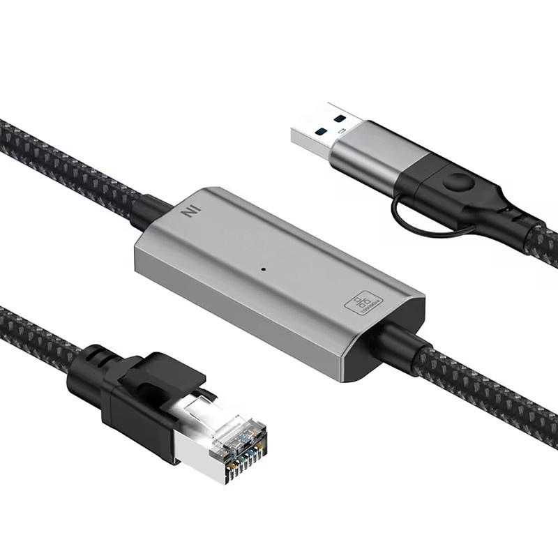 کابل تبدیل RJ45 به USB / usb-C اسمارطور مدل RJ-A-C طول 1.2 متر کابل تبدیل RJ45 به USB / usb-C اسمارطور مدل RJ-A-C طول 1.2 متر