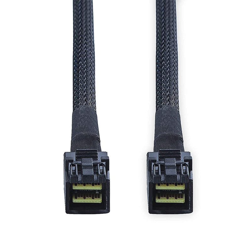 کابل تبدیل Mini SAS HD SFF-8643 به SFF-8643 اسمارطور مدل SM125 کابل تبدیل Mini SAS HD SFF-8643 به SFF-8643 اسمارطور مدل SM125