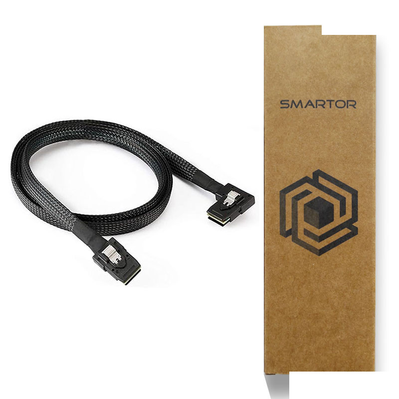 کابل تبدیل Mini SAS SFF-8087 به SFF-8087 اسمارطور مدل SM38-90 طول 0.8 متر کابل تبدیل Mini SAS SFF-8087 به SFF-8087 اسمارطور مدل SM38-90 طول 0.8 متر