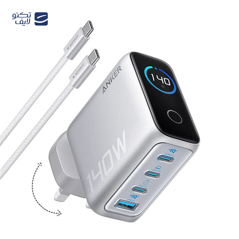 gallery-شارژر دیواری انکر مدل B2697 به همراه کابل دو سر تایپ سی توان 140 وات copy.png