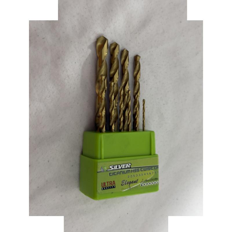 مته آهن سیلورمدل SMT-SILVER-GT-BT10مجموعه 10عددی