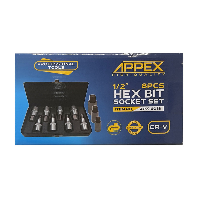 تبدیل سری بکس اپکس مدل APX-6018 مجموعه 8 عددی تبدیل سری بکس اپکس مدل APX-6018 مجموعه 8 عددی