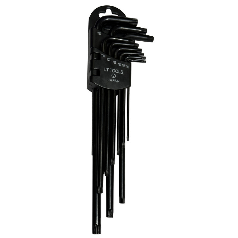 آچار آلن لایت مدل فوق بلند کد SMT-LIGHT-JAPAN--T10-t50-SORAKH DAR مجموعه 9 عددی آچار آلن لایت مدل فوق بلند کد SMT-LIGHT-JAPAN--T10-t50-SORAKH DAR مجموعه 9 عددی