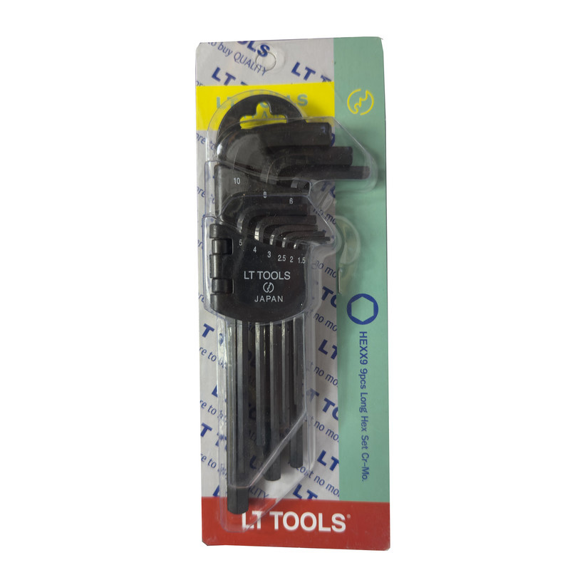 آچار آلن لایت مدل SMT-LIGHT-JAPAN-9pcs-long مجموعه 9 عددی آچار آلن لایت مدل SMT-LIGHT-JAPAN-9pcs-long مجموعه 9 عددی