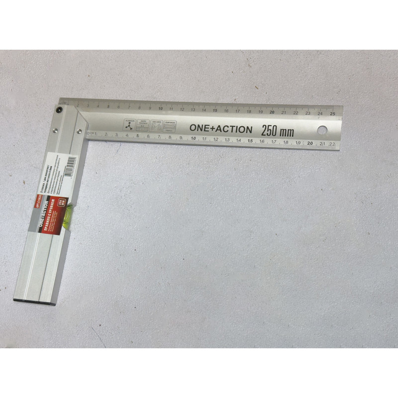 گونیا نجاری وان اکشن مدل تراز دار کد SMT-ONE ACTION-25CM-TARAZDAR سایز25 سانتی متر گونیا نجاری وان اکشن مدل تراز دار کد SMT-ONE ACTION-25CM-TARAZDAR سایز25 سانتی متر