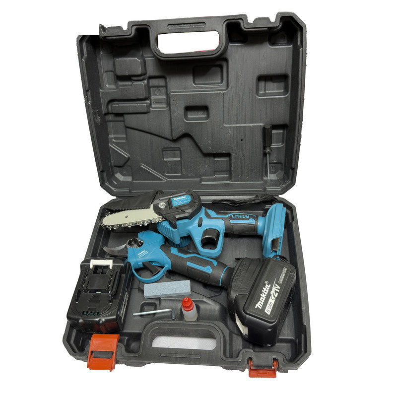 قیچی شارژی و اره زنجیری شارژی ماکیتامدل SMT-MAKITA21V--LITHIUM-BRUSH LESS