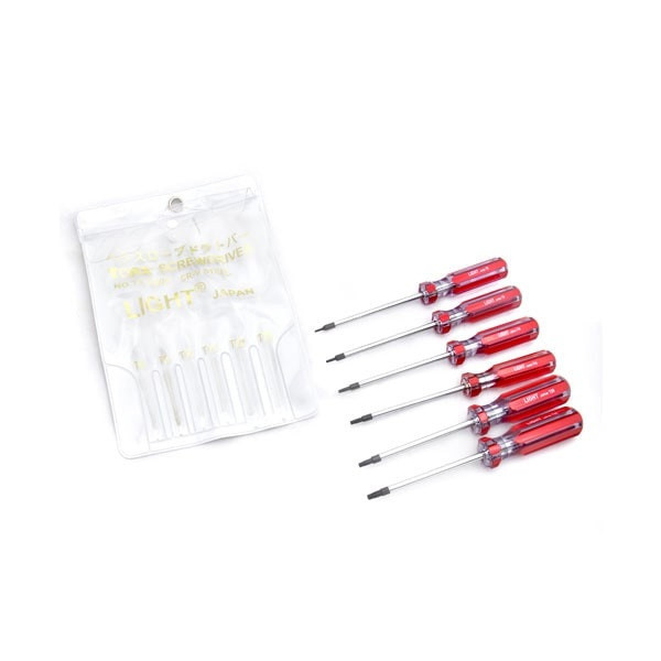 پیچ گوشتی ستاره ای لایت مدل TX_S600 بسته 6 عددی پیچ گوشتی ستاره ای لایت مدل TX_S600 بسته 6 عددی