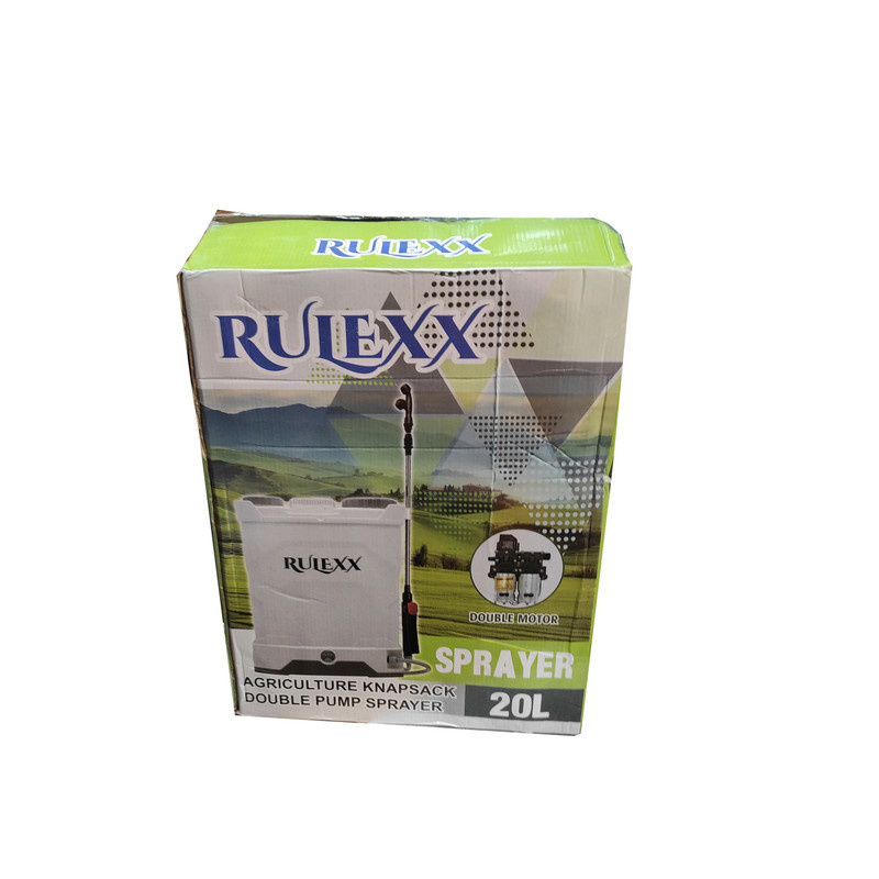 سمپاش شارژی رولکس مدل دو پمپ کدSMT-RULEXX--SAMPASH SHARZHI -2PUMPظرفیت 20لیتر سمپاش شارژی رولکس مدل دو پمپ کدSMT-RULEXX--SAMPASH SHARZHI -2PUMPظرفیت 20لیتر