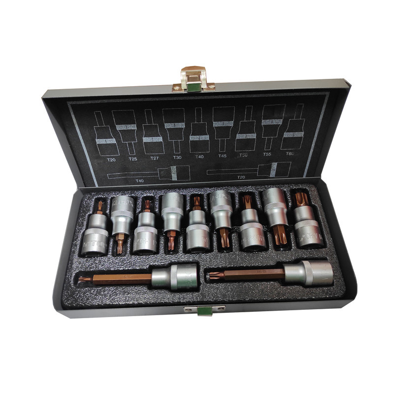 آچار آلن بکس تاپکس مدل SMT-TOPEX-11PCS-TORXBIT-SOCKETSET مجموعه 11عددی آچار آلن بکس تاپکس مدل SMT-TOPEX-11PCS-TORXBIT-SOCKETSET مجموعه 11عددی