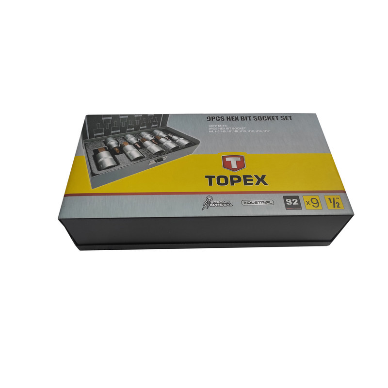 آچارآلن بکسی تاپکس مدل SMT-TOPEX-9PCS-ALEN BOXI-H مجموعه 9 عددی آچارآلن بکسی تاپکس مدل SMT-TOPEX-9PCS-ALEN BOXI-H مجموعه 9 عددی
