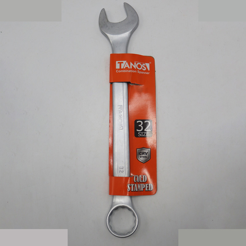 آچار یکسر تخت و یکسر رینگی تانوس مدل SMT-TANOS-32MM-YESARTAKHT-YE SAR RING سایز 32 میلی متر آچار یکسر تخت و یکسر رینگی تانوس مدل SMT-TANOS-32MM-YESARTAKHT-YE SAR RING سایز 32 میلی متر