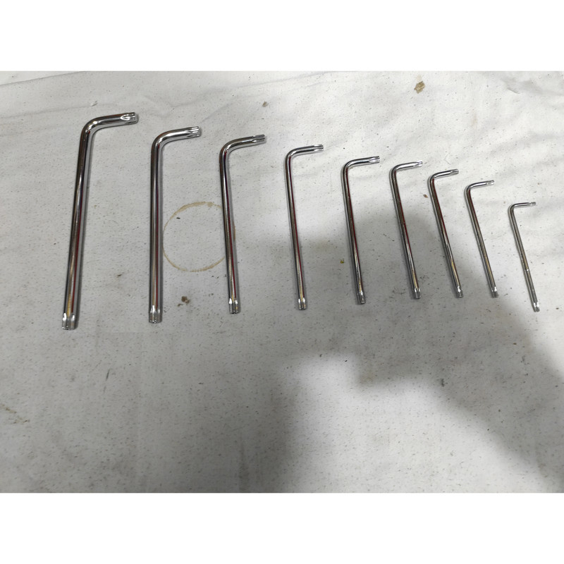 آچارآلن ستاره ای رینو مدل LONG ARMTORX KEY SET-SMT-RIHNO-4125 مجموعه 9 عددی