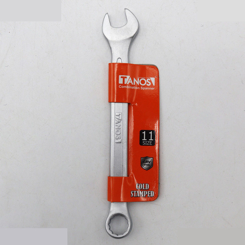 آچار یکسر تخت و یکسر رینگی مدل SMT-TANOS-11MM-TAKHT-RING سایز 11 میلی متر