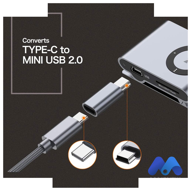 مبدل USB-C به Mini-USB مجینتک مدل CN5