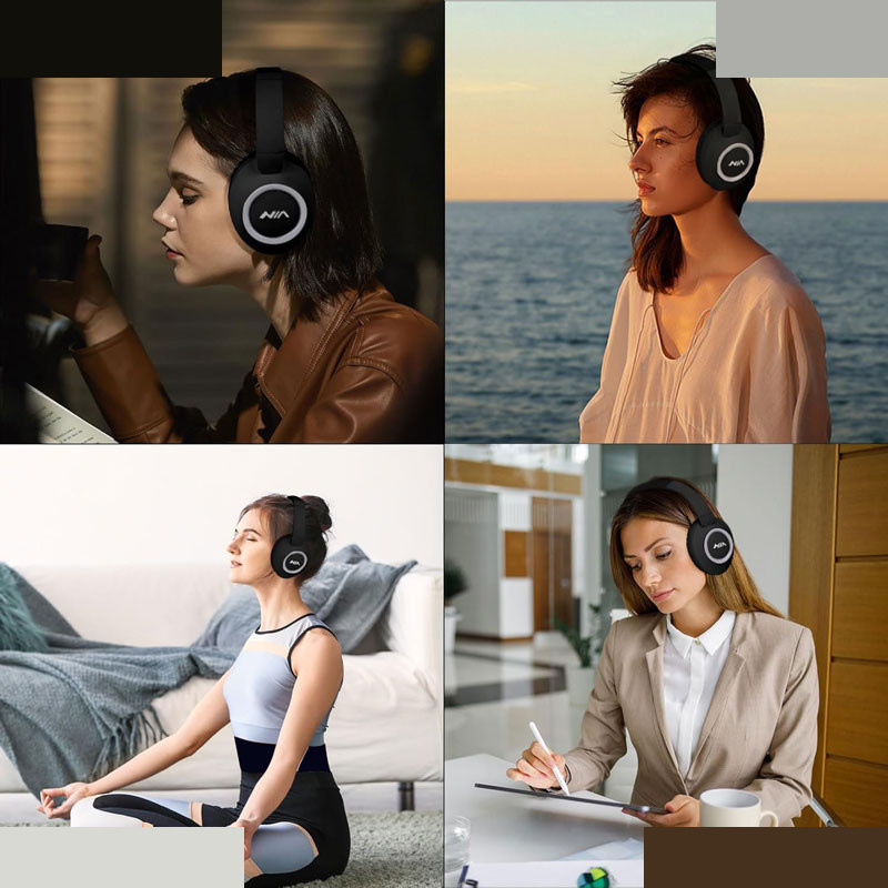 هدفون بی سیم نیا مدل NX200 هدفون بی سیم نیا مدل NX200