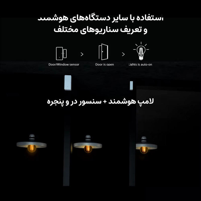 لامپ هوشمند فیلامنتی سونوف مدل B02-F-WiFi پایه E27 لامپ هوشمند فیلامنتی سونوف مدل B02-F-WiFi پایه E27