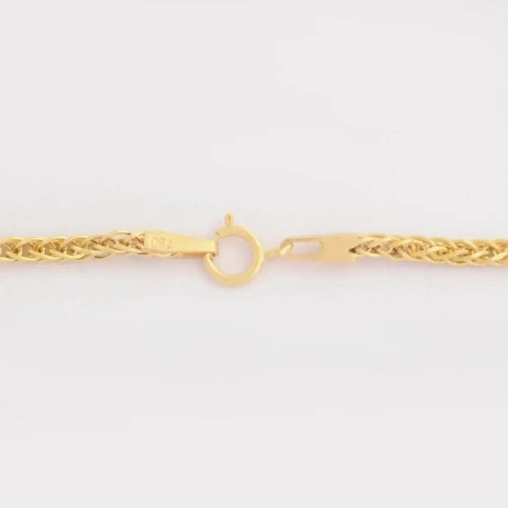 زنجیر طلا 18 عیار زنانه طرح میرو سایز 40 کد 348