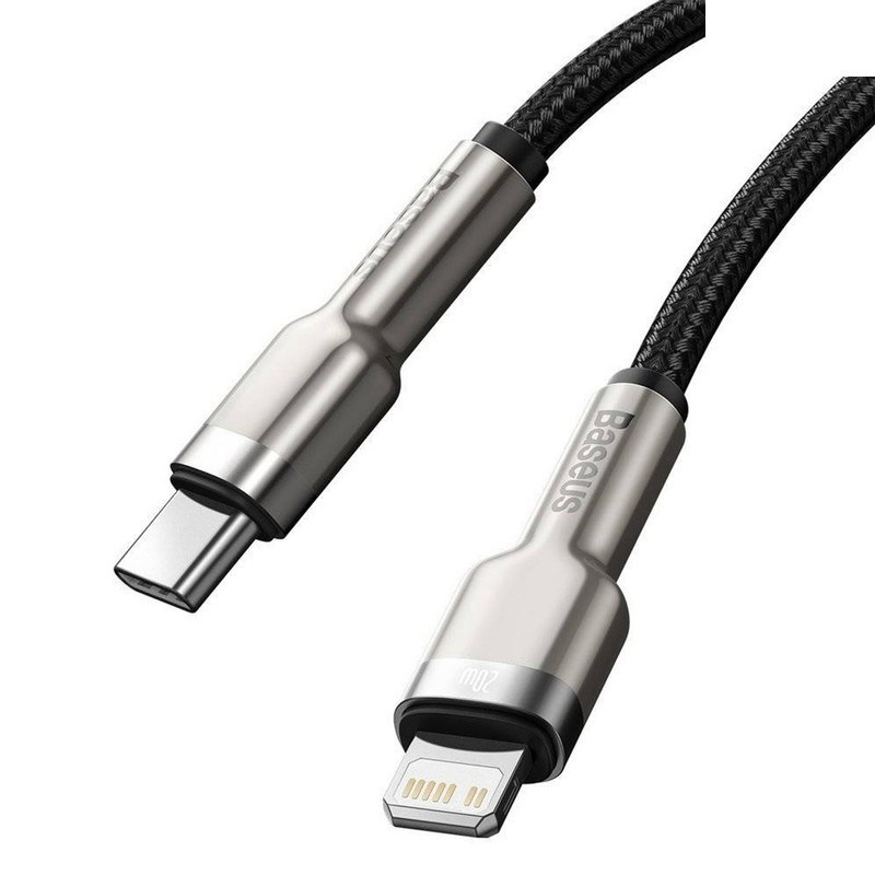 کابل تبدیل USB-C به لایتنینگ باسئوس مدل CATLJK-B01 طول 2 متر کابل تبدیل USB-C به لایتنینگ باسئوس مدل CATLJK-B01 طول 2 متر