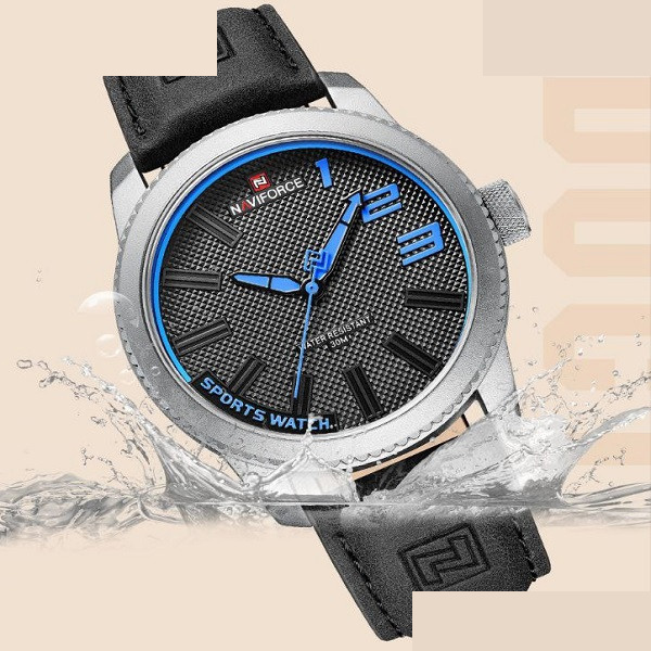 ساعت مچی عقربهای مردانه نیوی فورس مدل 9202BK