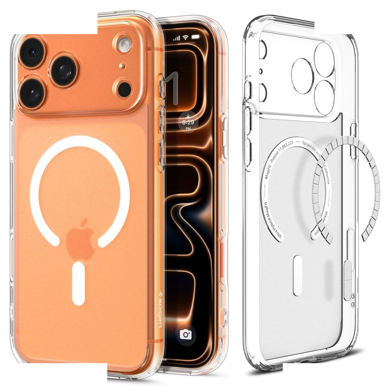 کاور اسپیگن مدل ultra hiybrid magsafe مناسب برای گوشی موبایل اپل iphone 17 promax کاور اسپیگن مدل ultra hiybrid magsafe مناسب برای گوشی موبایل اپل iphone 17 promax