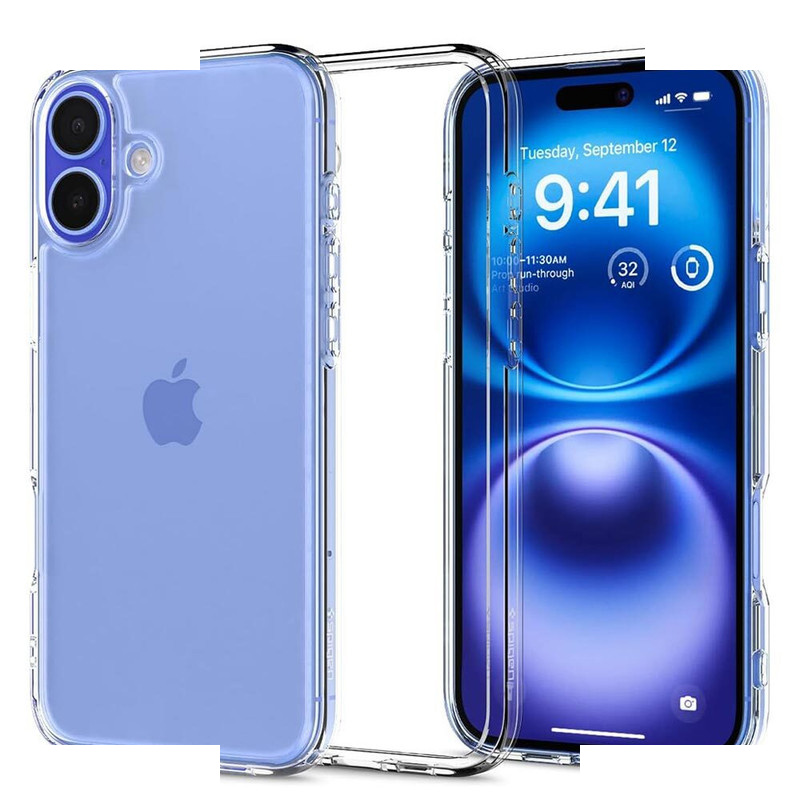 کاور اسپیگن مدل ultra hybrid clear مناسب برای گوشی موبایل اپل iphone 16 کاور اسپیگن مدل ultra hybrid clear مناسب برای گوشی موبایل اپل iphone 16