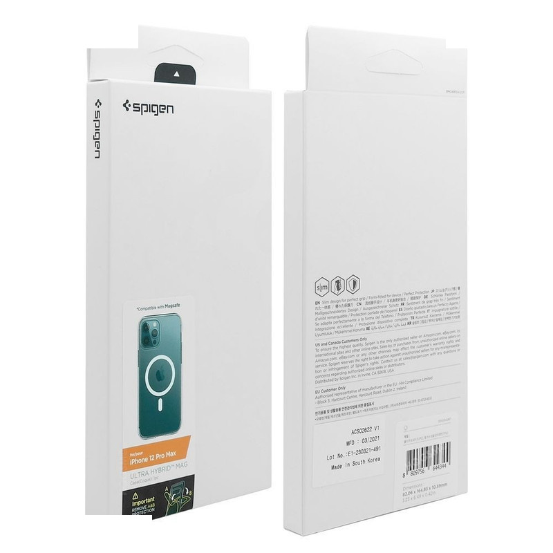 کاور اسپیگن مدل ultra hybrid magsafe clear case مناسب برای گوشی موبایل اپل iphone13/14 کاور اسپیگن مدل ultra hybrid magsafe clear case مناسب برای گوشی موبایل اپل iphone13/14