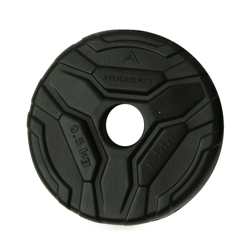 صفحه دمبل رادیس فیت مدل RP0.5 وزن 0.5 کیلوگرم بسته دو عددی