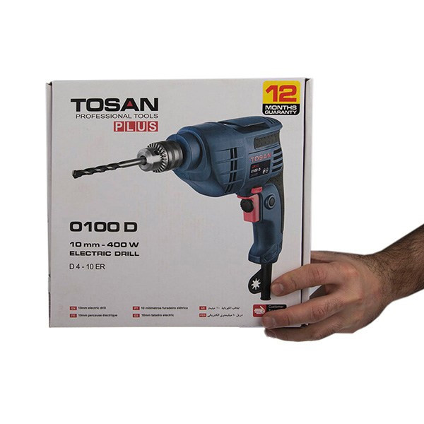 دریل برقی توسن مدل 0100D دریل برقی توسن مدل 0100D
