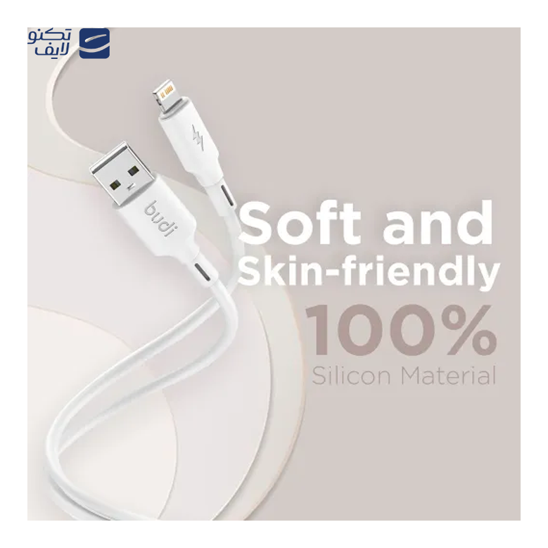 gallery-کابل تبدیل USB به لایتنینگ بودی مدل DC202L12W طول 1.2 متر copy.png gallery-کابل تبدیل USB به لایتنینگ بودی مدل DC202L12W طول 1.2 متر copy.png