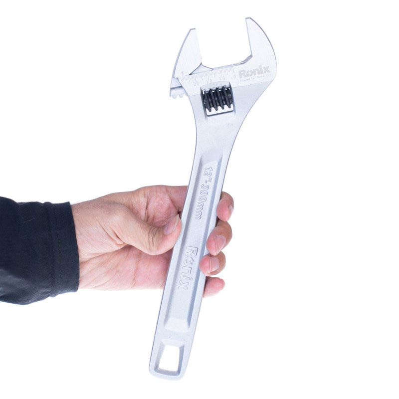 آچار فرانسه رونیکس مدل RH-2404 سایز 12 میلی متر آچار فرانسه رونیکس مدل RH-2404 سایز 12 میلی متر