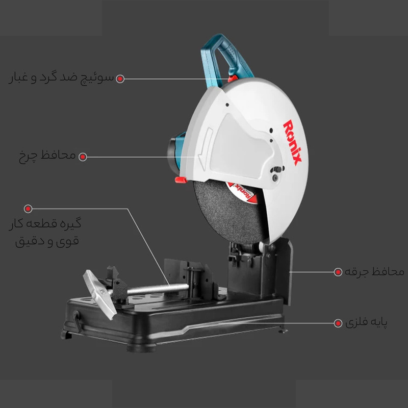 اره پروفیل بر رونیکس مدل RH-5901