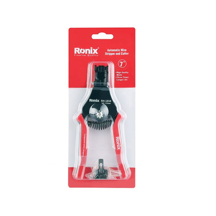 انبر سیم لخت کن رونیکس مدل RX-1810 سایز 7 اینچ انبر سیم لخت کن رونیکس مدل RX-1810 سایز 7 اینچ
