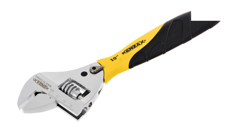 آچار فرانسه کنزاکس مدل KWR-210 سایز 10 اینچ آچار فرانسه کنزاکس مدل KWR-210 سایز 10 اینچ