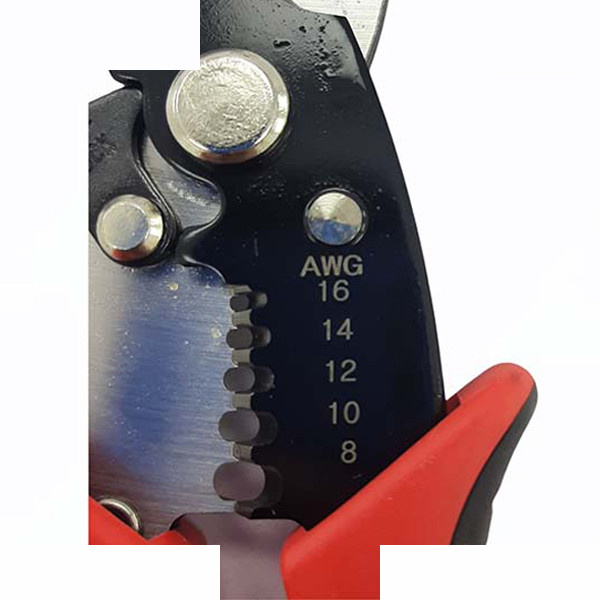انبر سیم لخت کن کد JN010502 سایز 8 اینچ انبر سیم لخت کن کد JN010502 سایز 8 اینچ