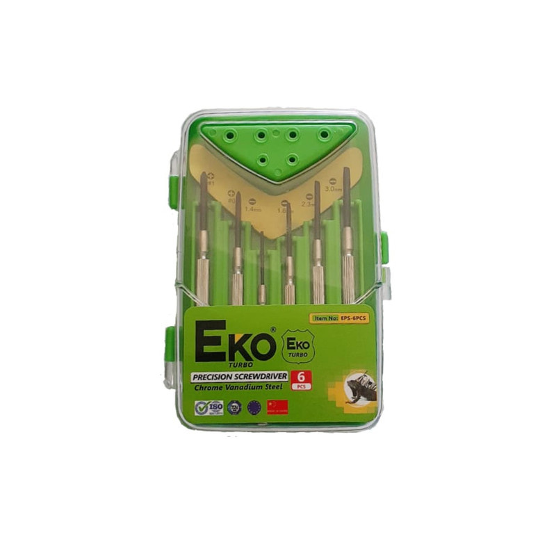 مجموعه ۶ عددی پیچ گوشتی ساعتی اکو مدل EPS-6PCS مجموعه ۶ عددی پیچ گوشتی ساعتی اکو مدل EPS-6PCS