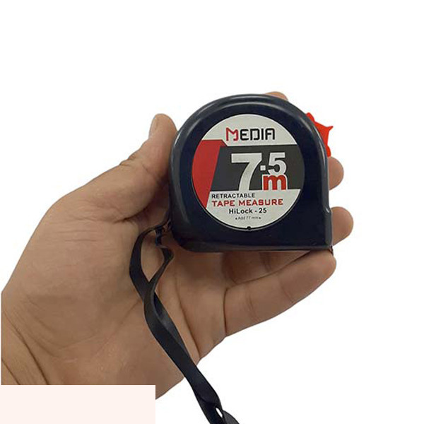 متر 7.5 متری مدیا مدل HiLock-25 متر 7.5 متری مدیا مدل HiLock-25