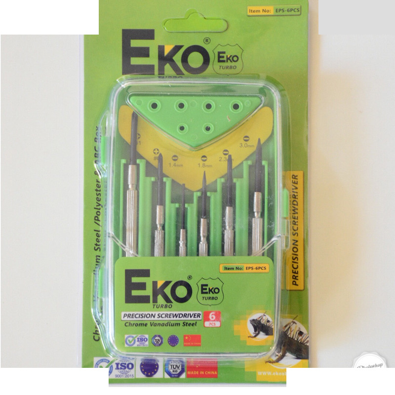 مجموعه 6 عددی پیچ گوشتی ساعتی اکو مدل EPS-6PCS مجموعه 6 عددی پیچ گوشتی ساعتی اکو مدل EPS-6PCS