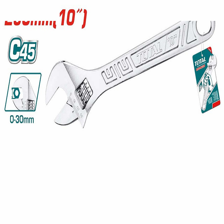 آچار فرانسه توتال مدل THT1010103 سایز 10 اینچ آچار فرانسه توتال مدل THT1010103 سایز 10 اینچ