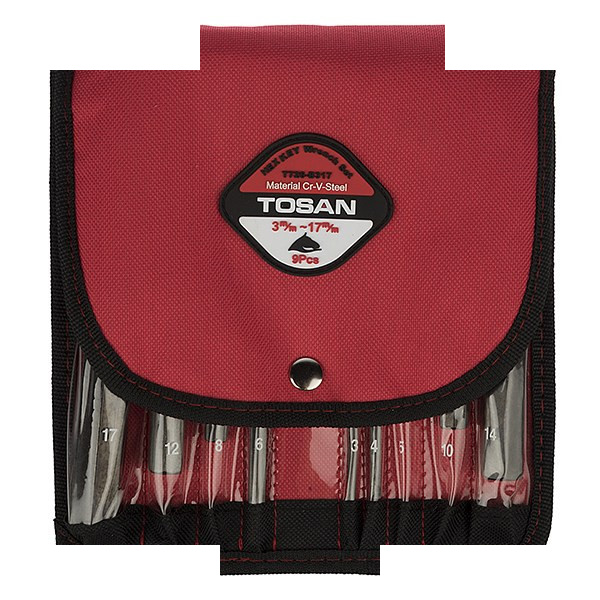 مجموعه 9 عددی آچار آلن توسن مدل T726-B317 مجموعه 9 عددی آچار آلن توسن مدل T726-B317