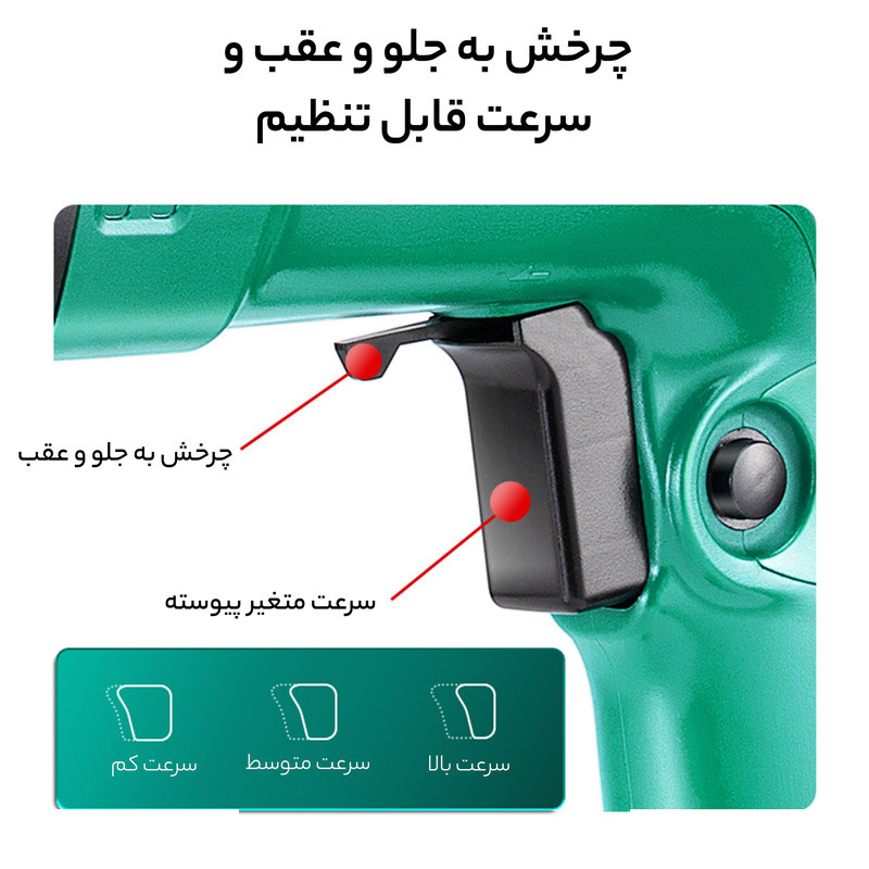 دریل بتن کن دی سی ای مدل AZC05-26B دریل بتن کن دی سی ای مدل AZC05-26B