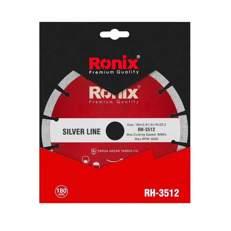 صفحه گرانیت بر رونیکس مدل RH-3512 سایز 180 میلیمتر صفحه گرانیت بر رونیکس مدل RH-3512 سایز 180 میلیمتر