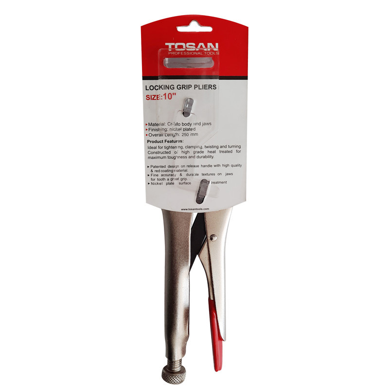 انبر قفلی توسن مدل T14-10GP سایز 10 اینچ انبر قفلی توسن مدل T14-10GP سایز 10 اینچ