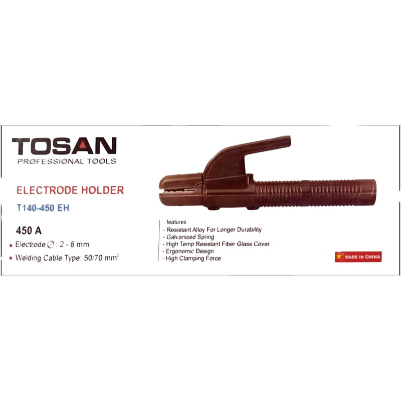 انبر جوشکاری توسن مدل T140-450 EH انبر جوشکاری توسن مدل T140-450 EH
