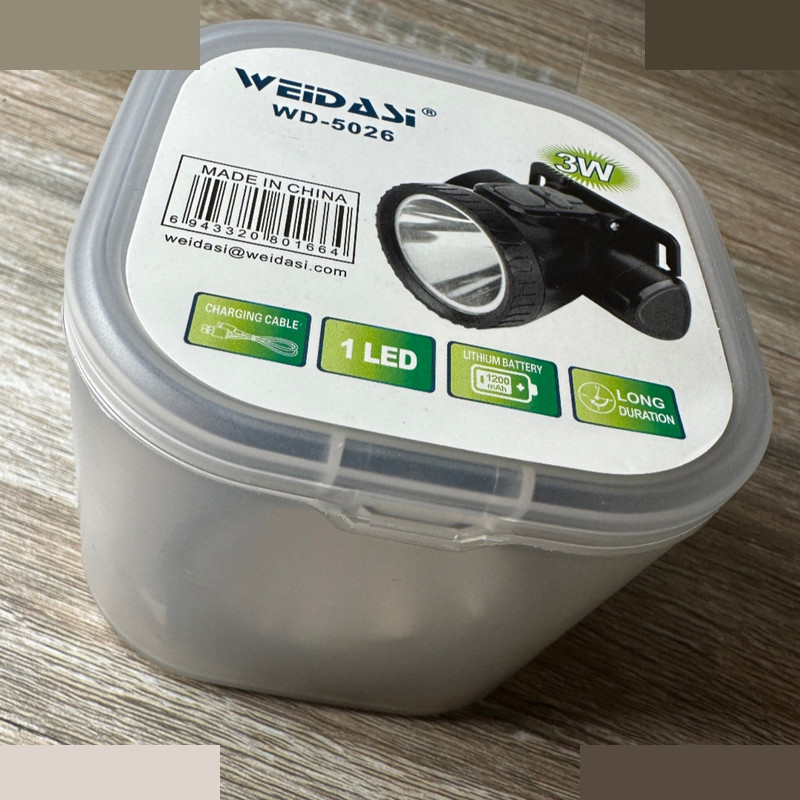 چراغ پیشانی ویداسی مدل WD-5026