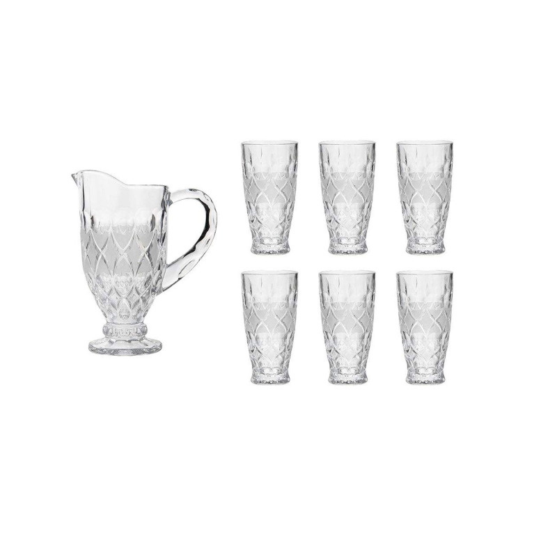 ست پارچ و لیوان آنجلیکا کد 3300 ست پارچ و لیوان آنجلیکا کد 3300